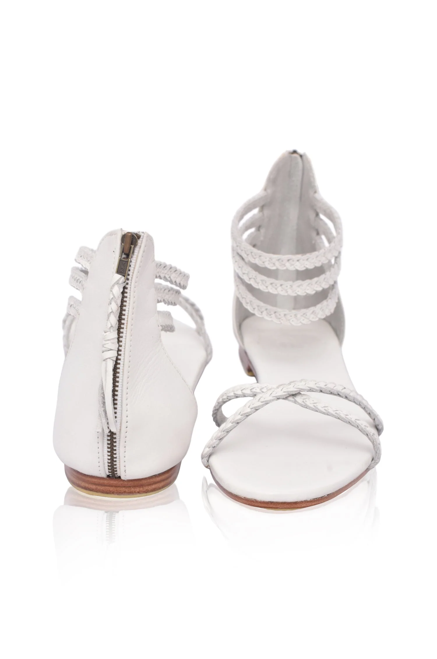 Calypso Thong Leather Sandals (Sz. 7 & 7.5) - Image 3