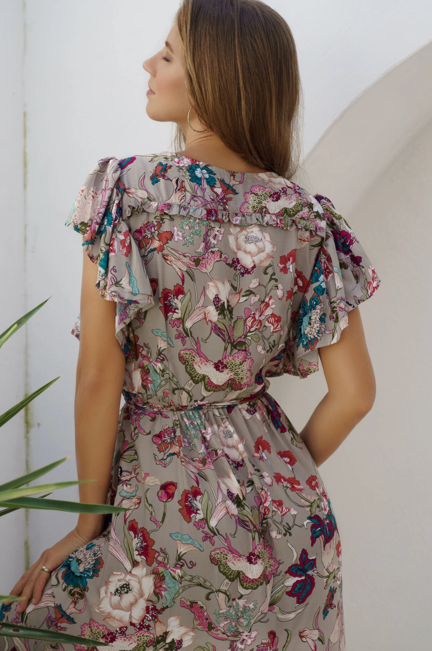 Carmen Wrap Maxi Dress (Sale) - Image 6