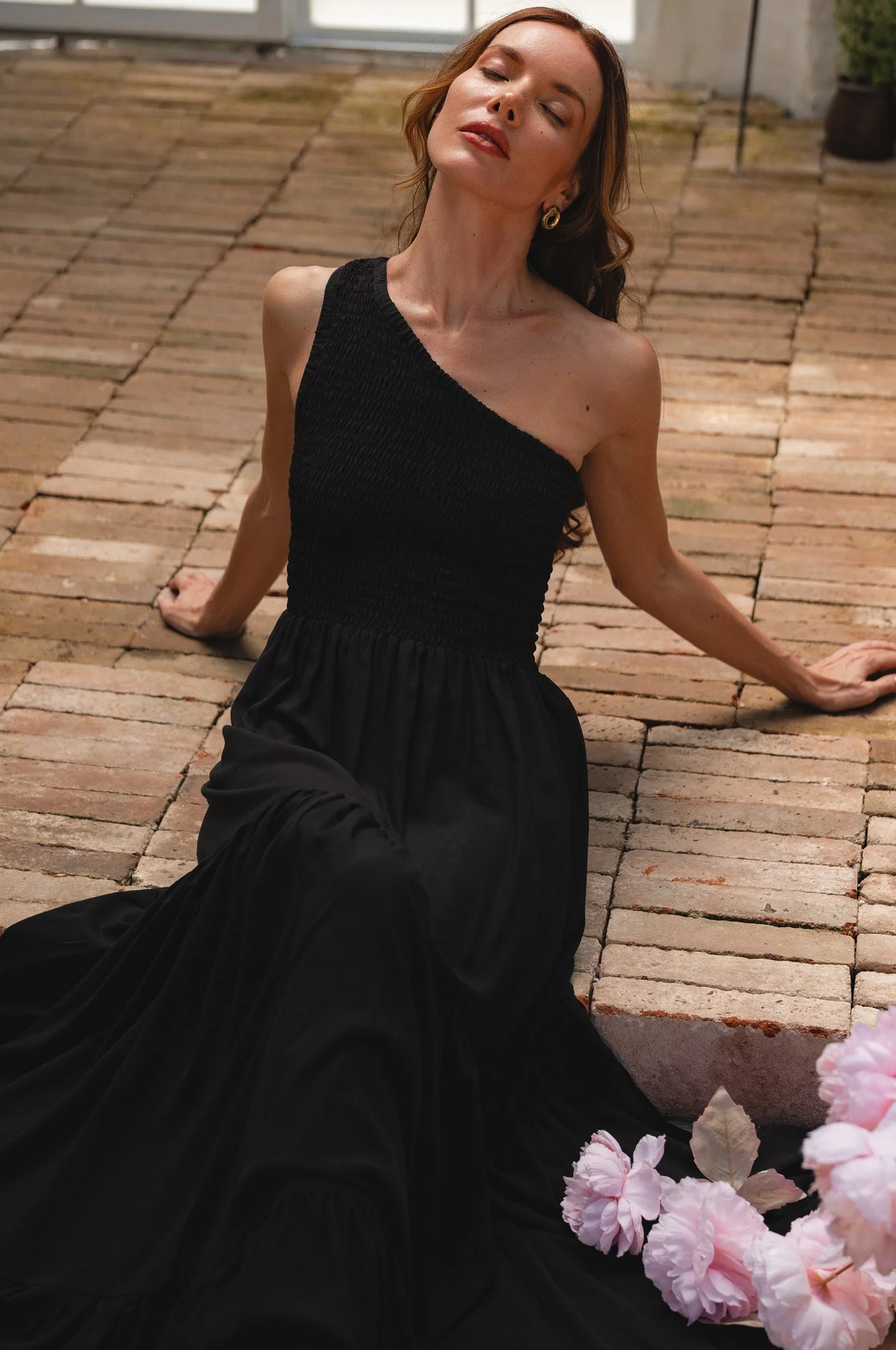 Cassandra One Shoulder Maxi Dress - Image 6