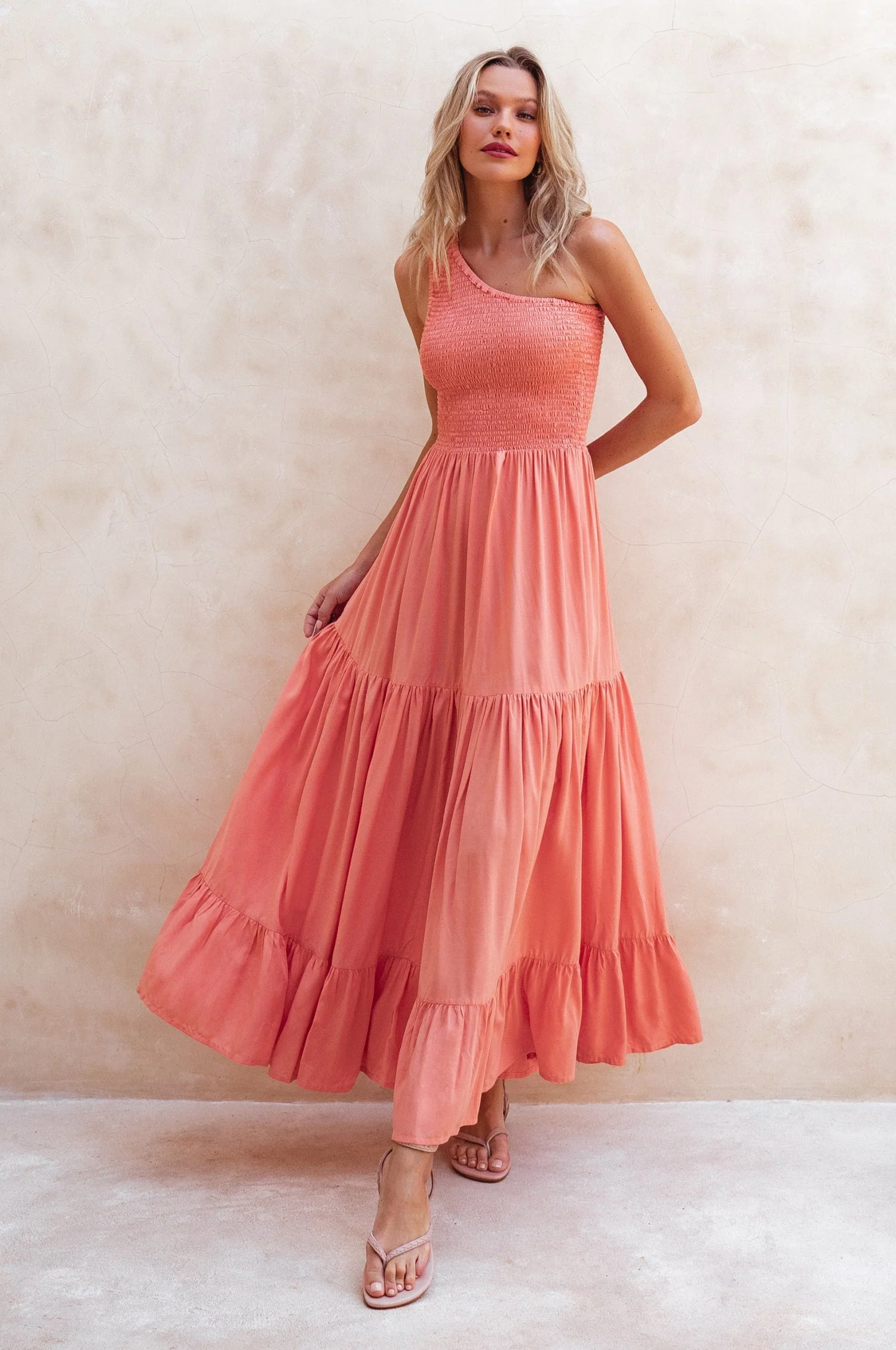 Cassandra One Shoulder Maxi Dress - Image 9