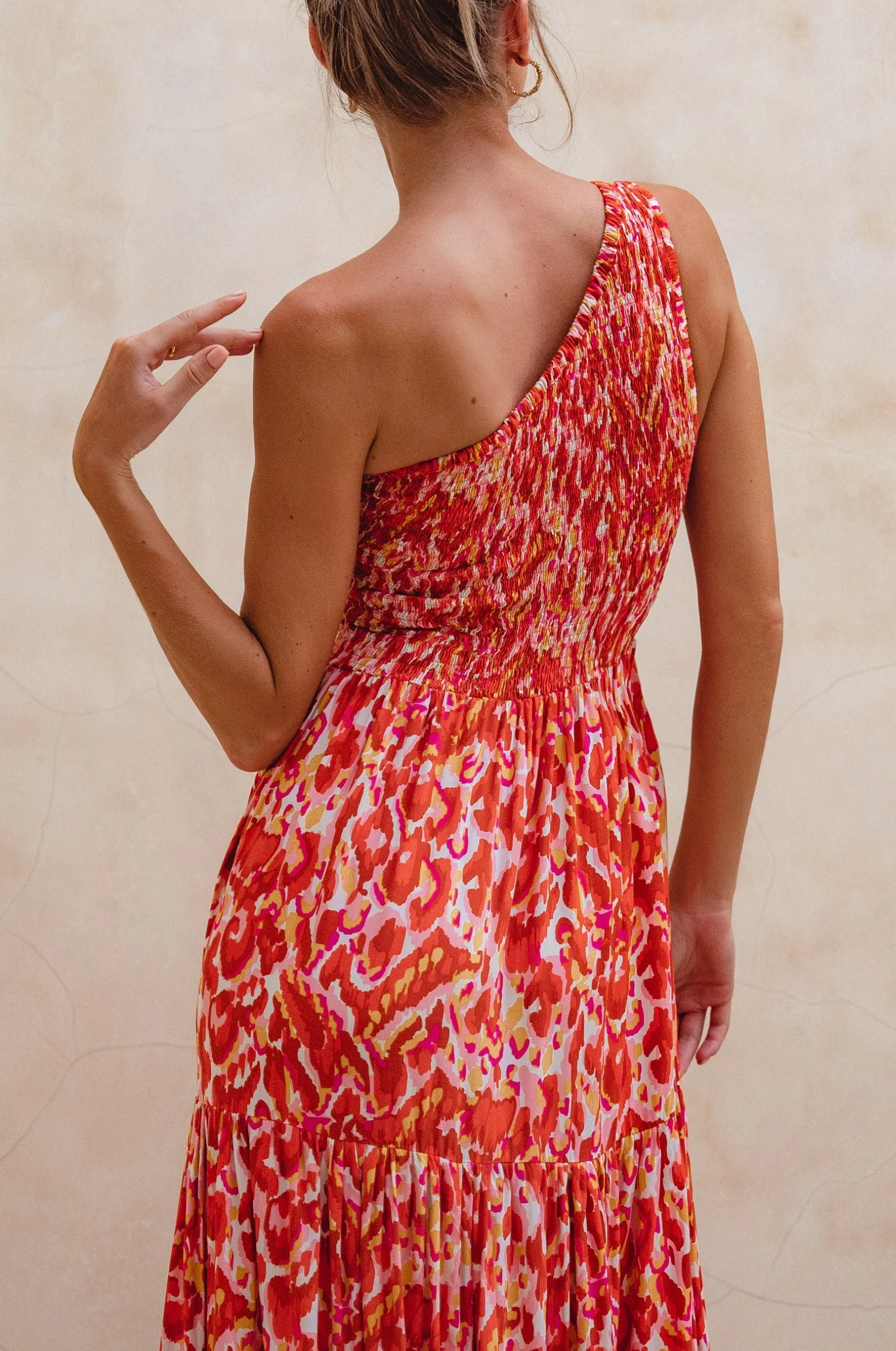 Cassandra One Shoulder Maxi Dress - Image 17