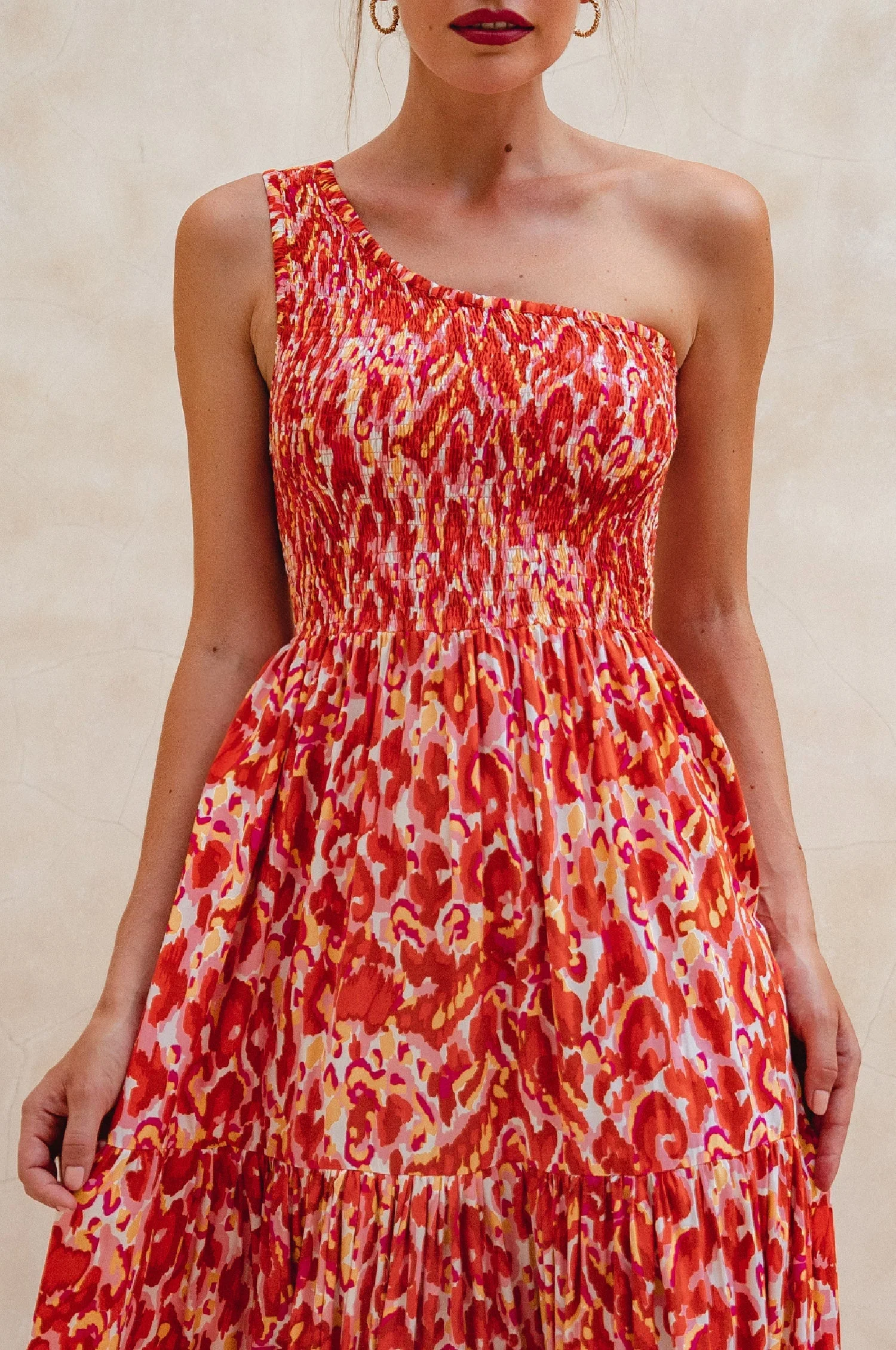 Cassandra One Shoulder Maxi Dress - Image 19