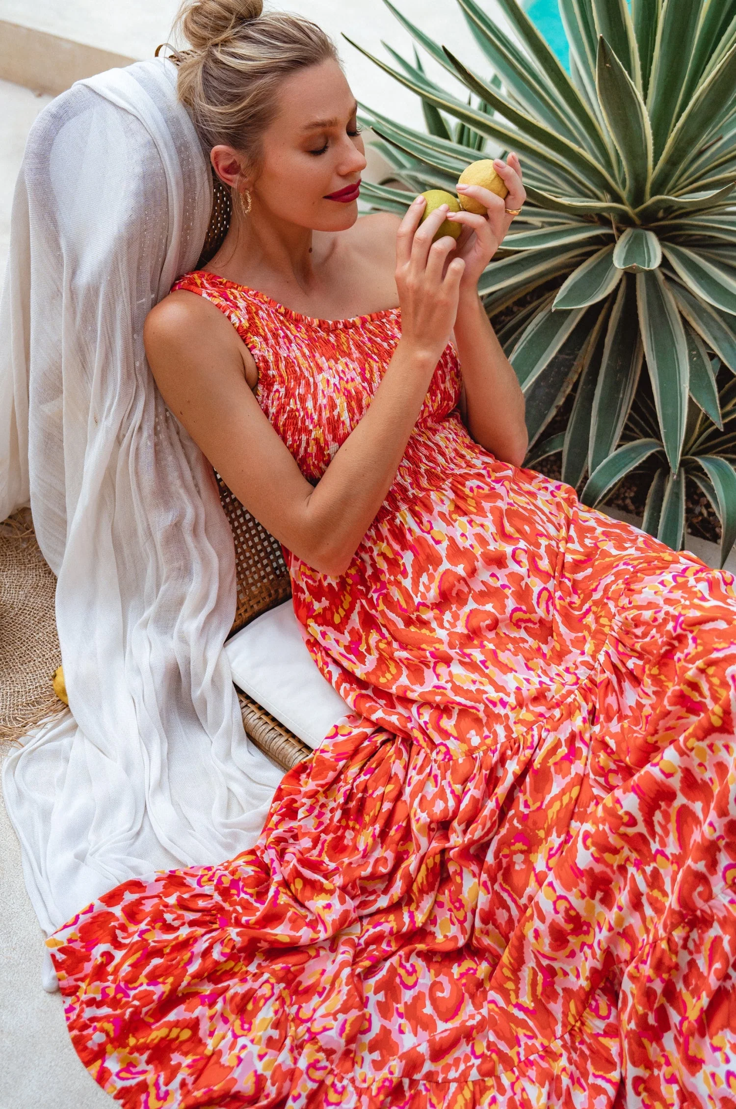 Cassandra One Shoulder Maxi Dress - Image 20