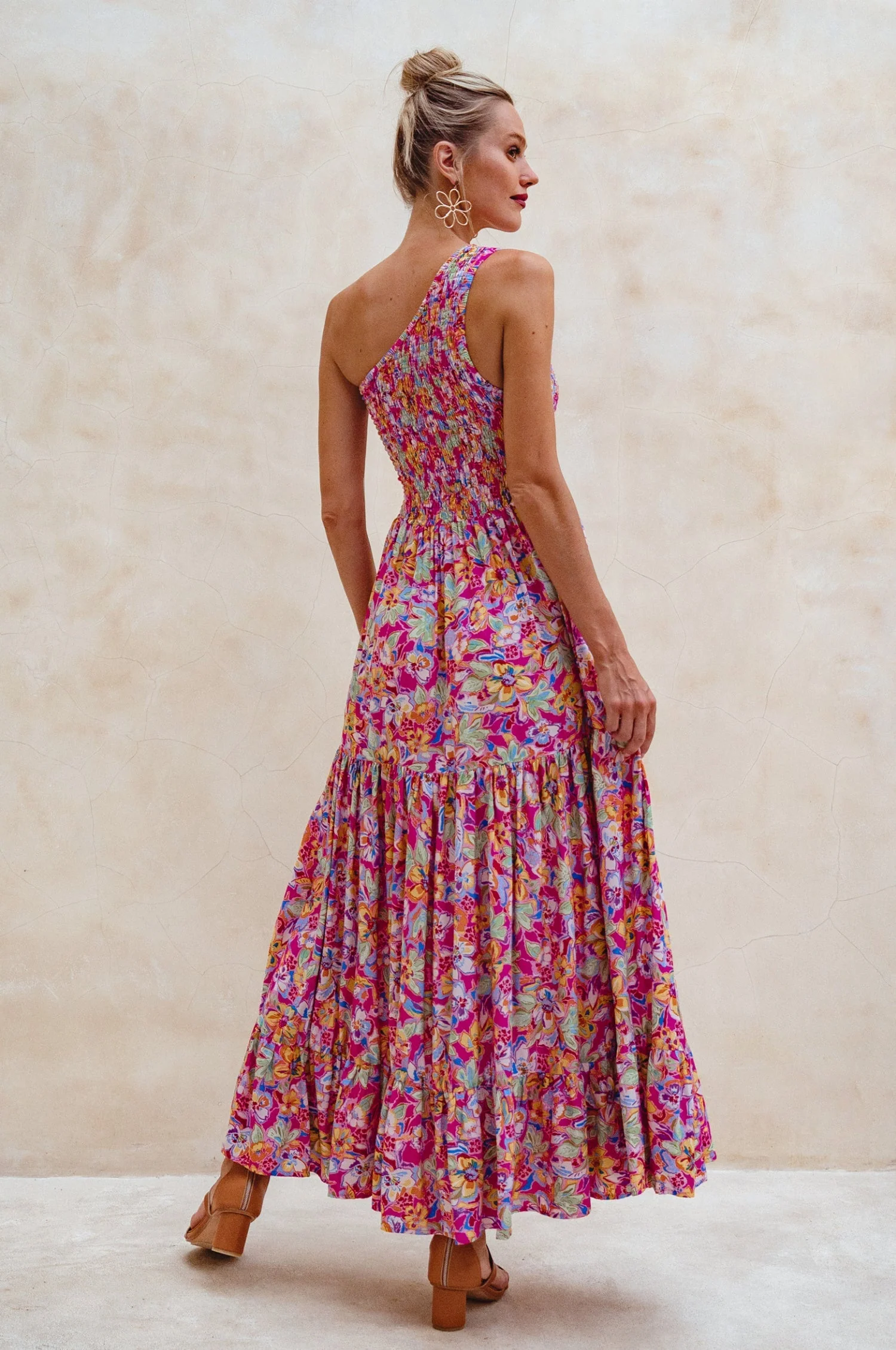 Cassandra One Shoulder Maxi Dress - Image 23