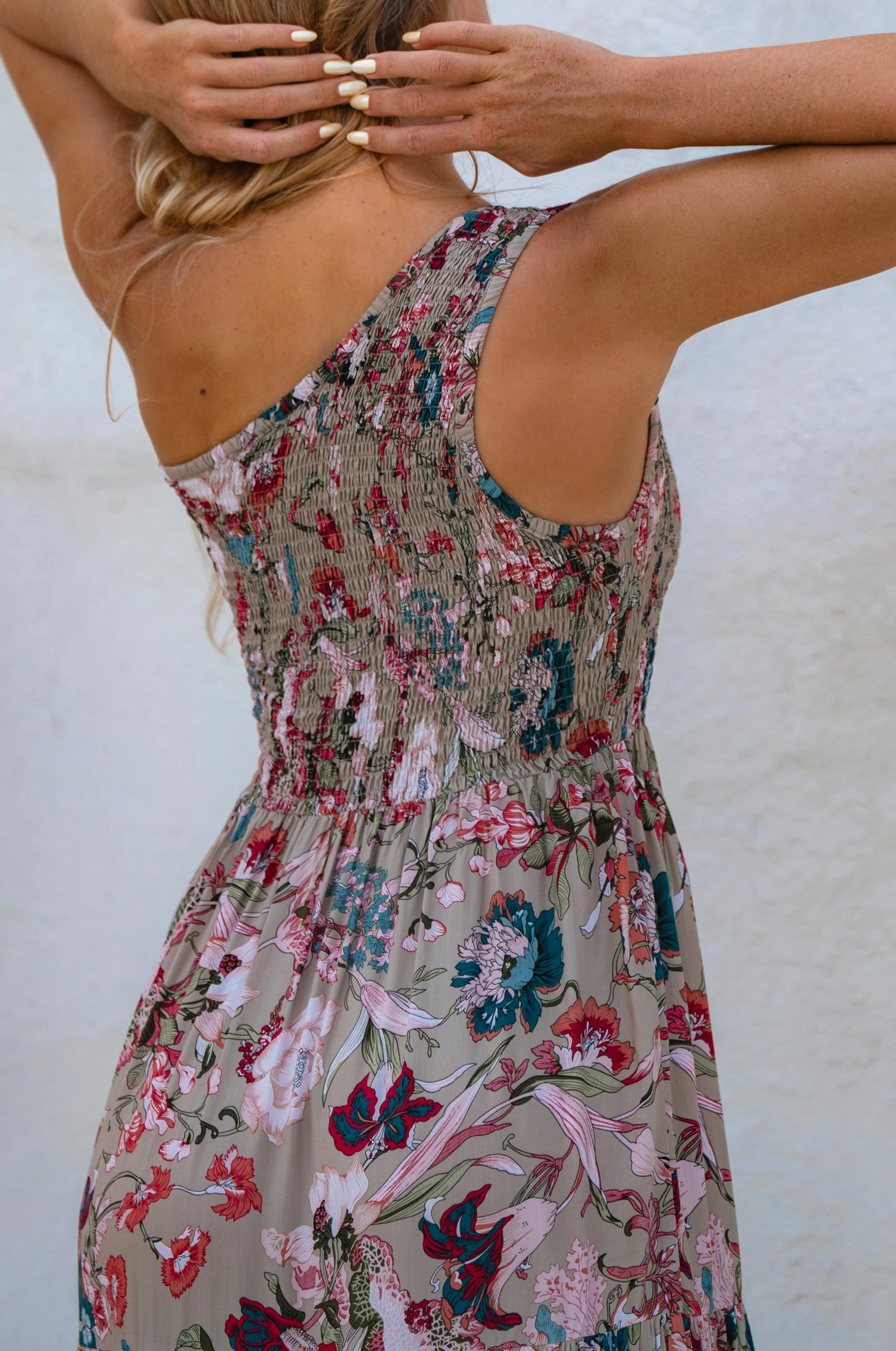 Cassandra One Shoulder Maxi Dress - Image 45