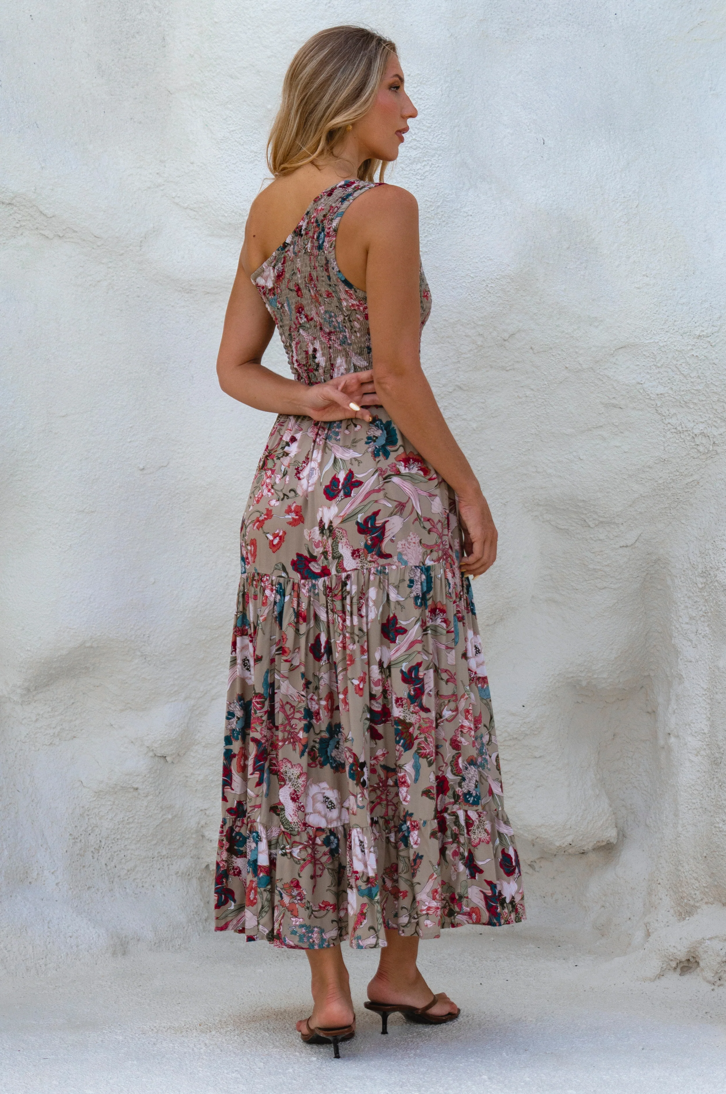 Cassandra One Shoulder Maxi Dress - Image 47