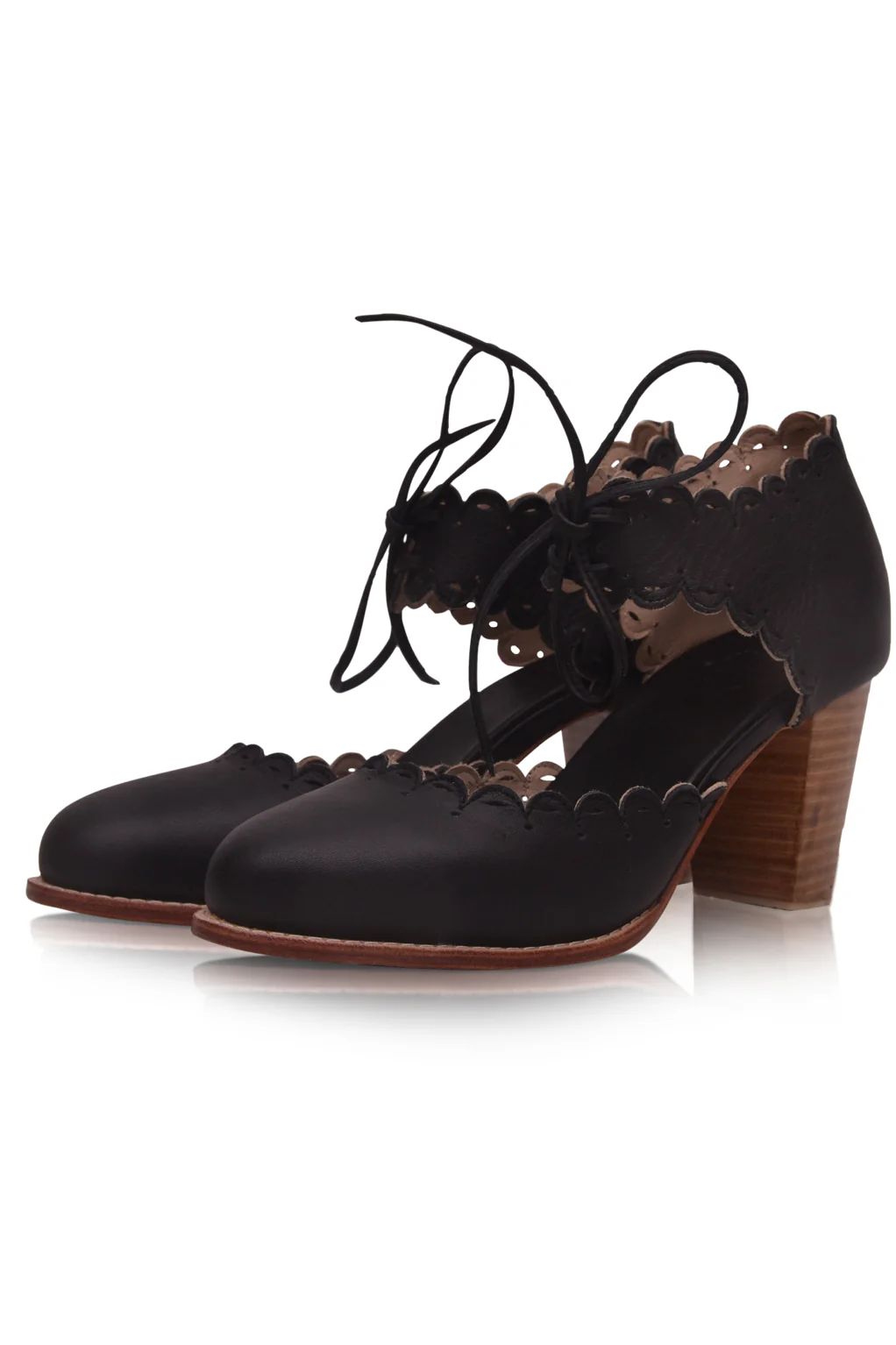 Dance Queen Leather Heels - Image 3