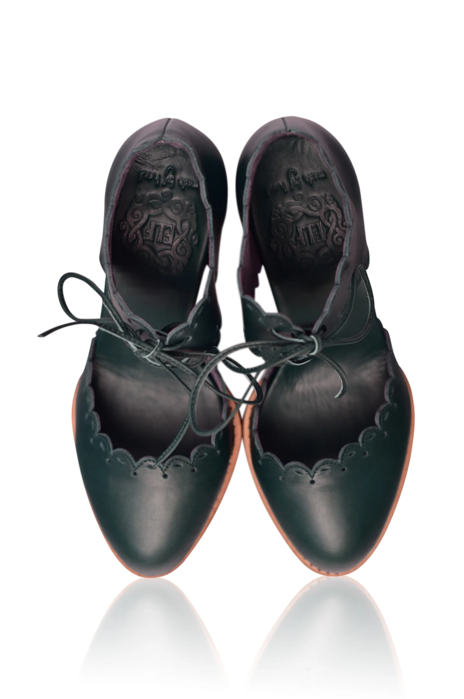 Dance Queen Leather Heels (Sz. 6 & 12) - Image 5