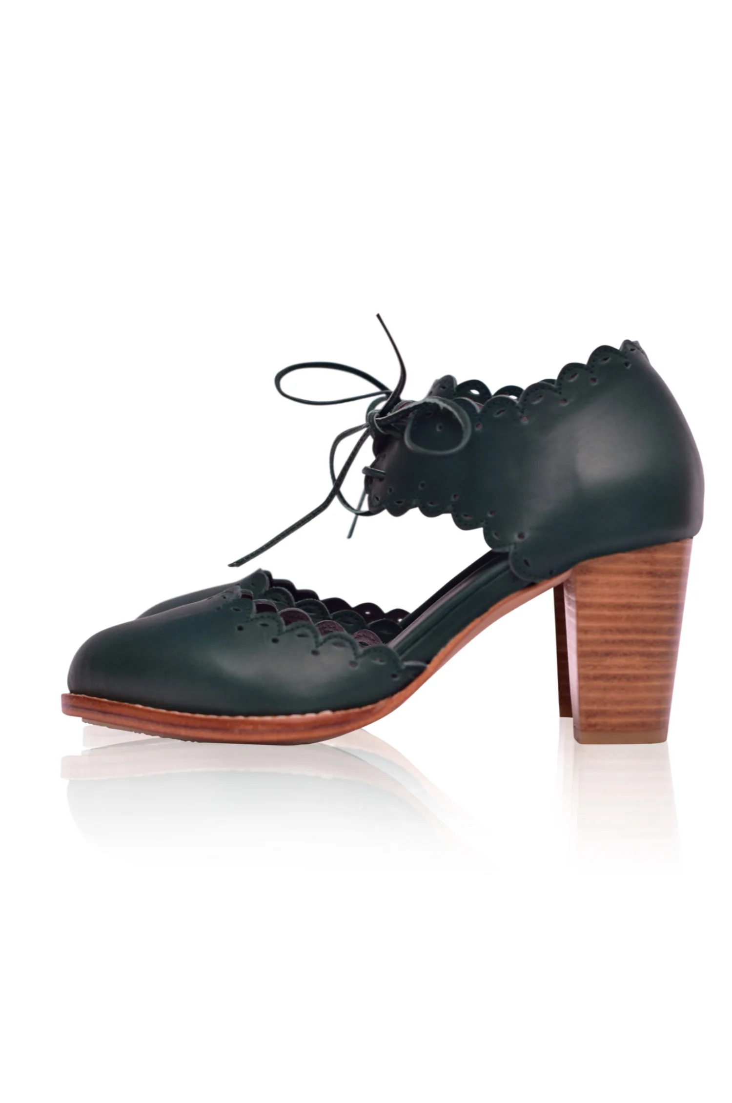 Dance Queen Leather Heels - Image 8