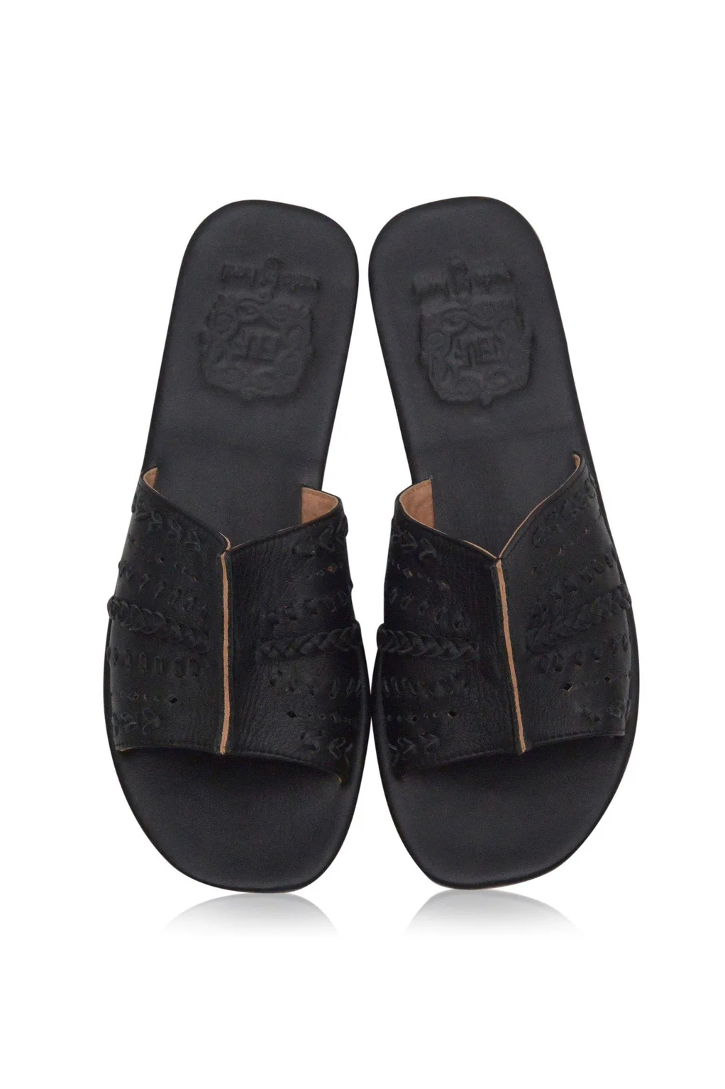 Dolce Vita Leather Slide Sandals - Image 3