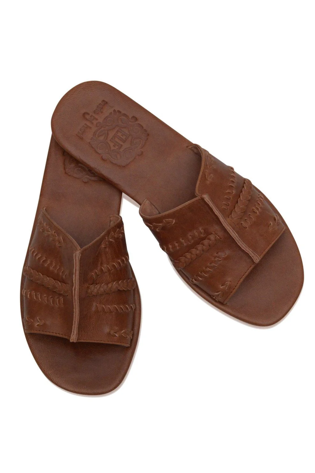 Dolce Vita Leather Slide Sandals - Image 7