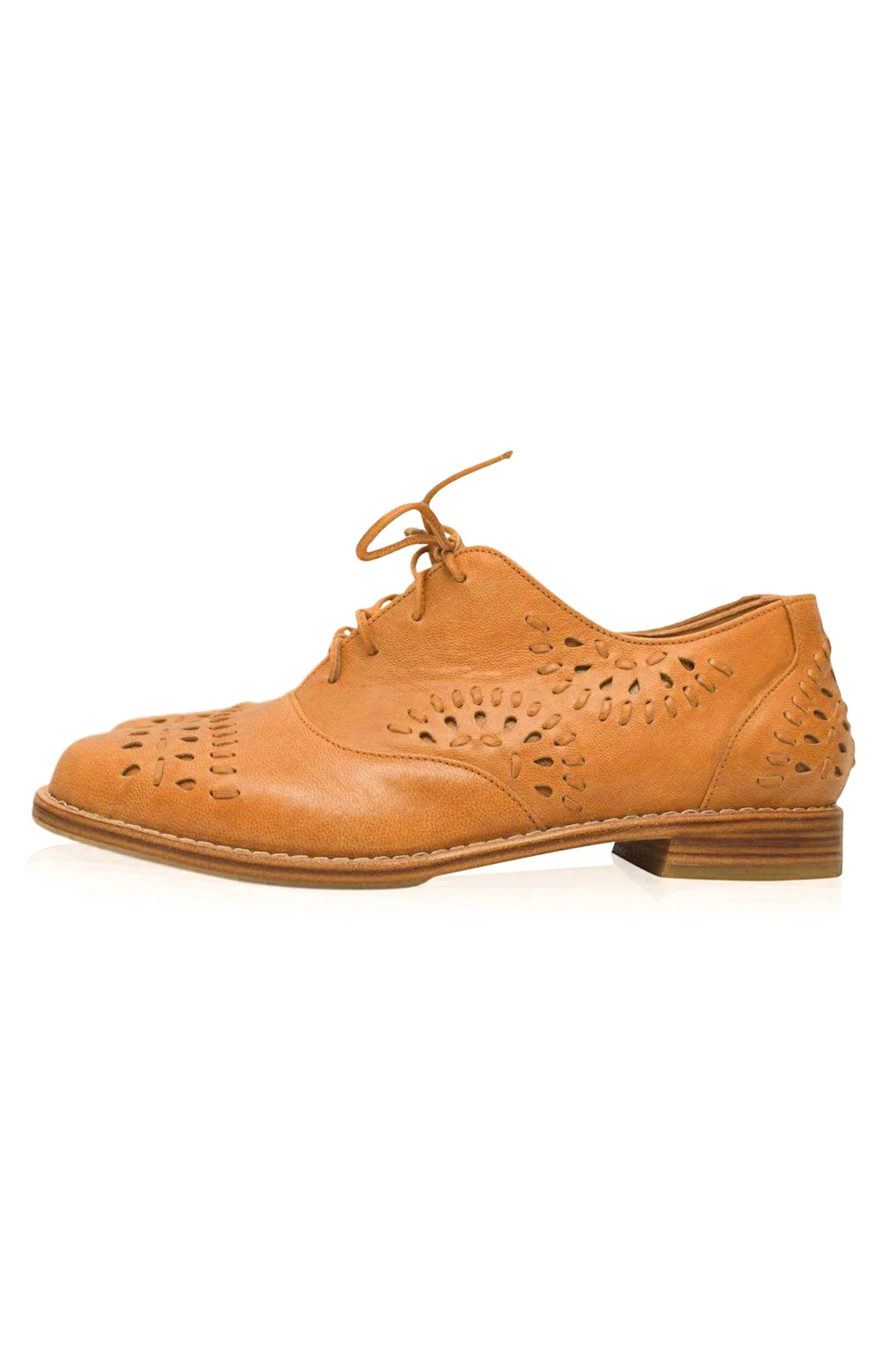 Heartbreak Leather Oxfords (Sz. 5 & 8.5) - Image 3