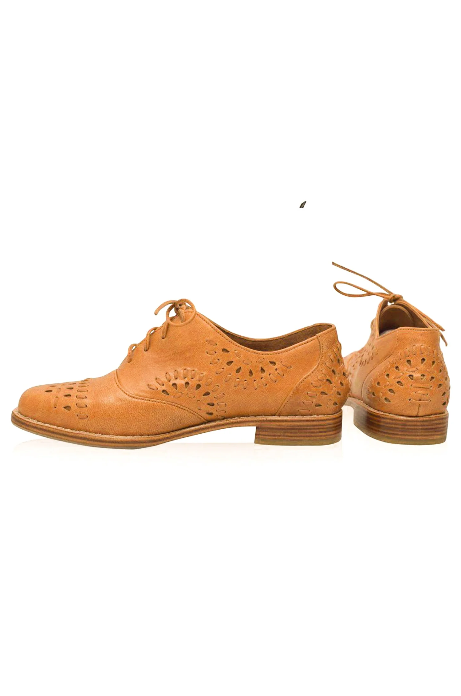 Heartbreak Leather Oxfords (Sz. 5 & 8.5) - Image 4