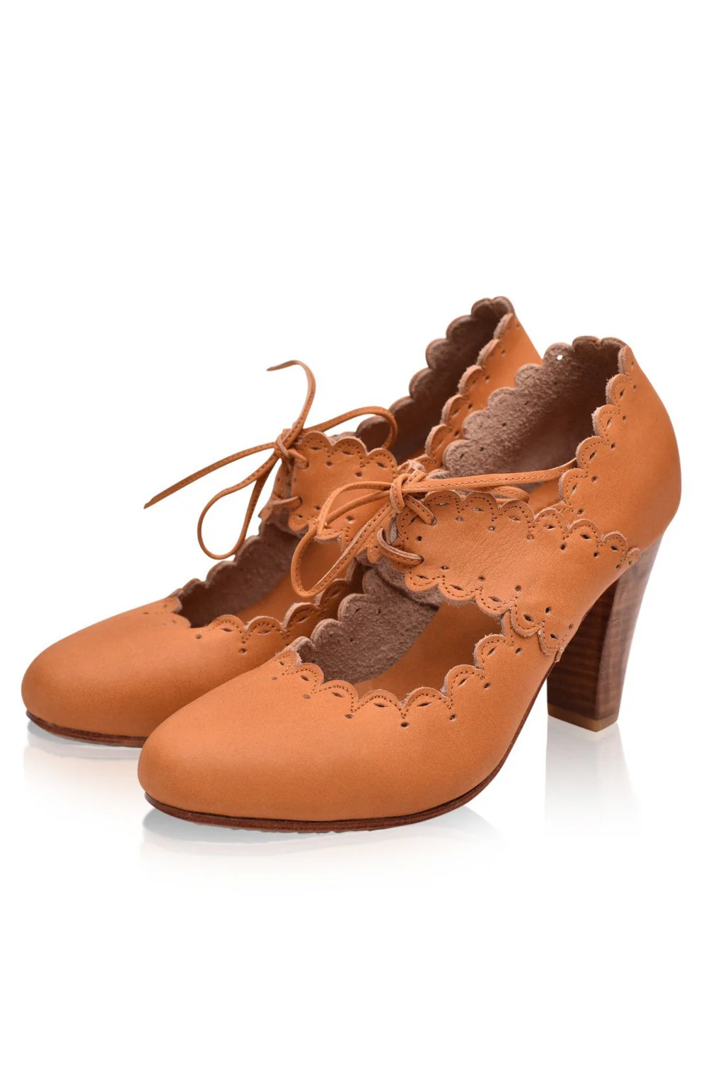 Paradise Bird Leather Heels - Image 3