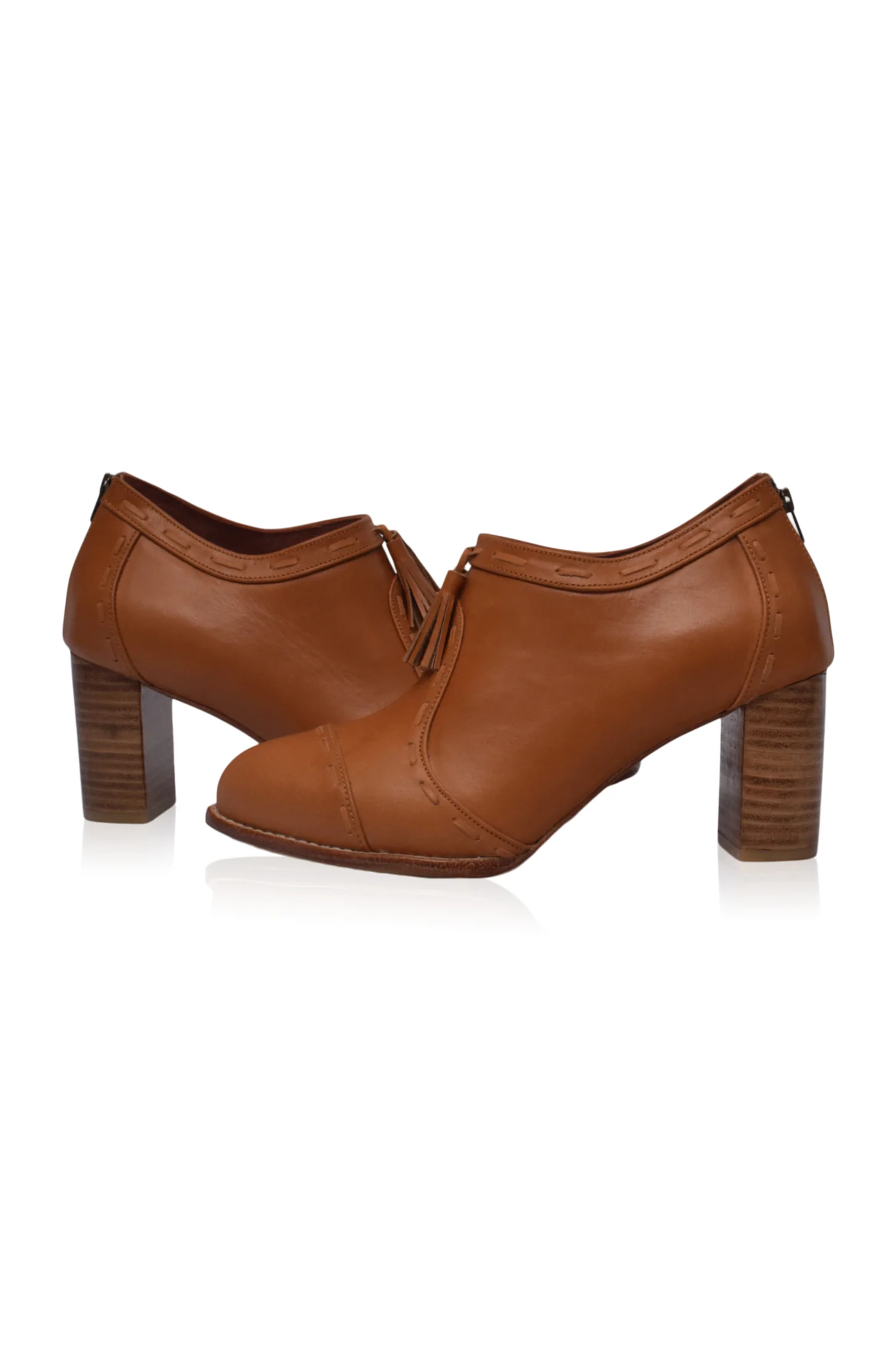 Sensational Leather Booties (Sz. 8) - Image 10