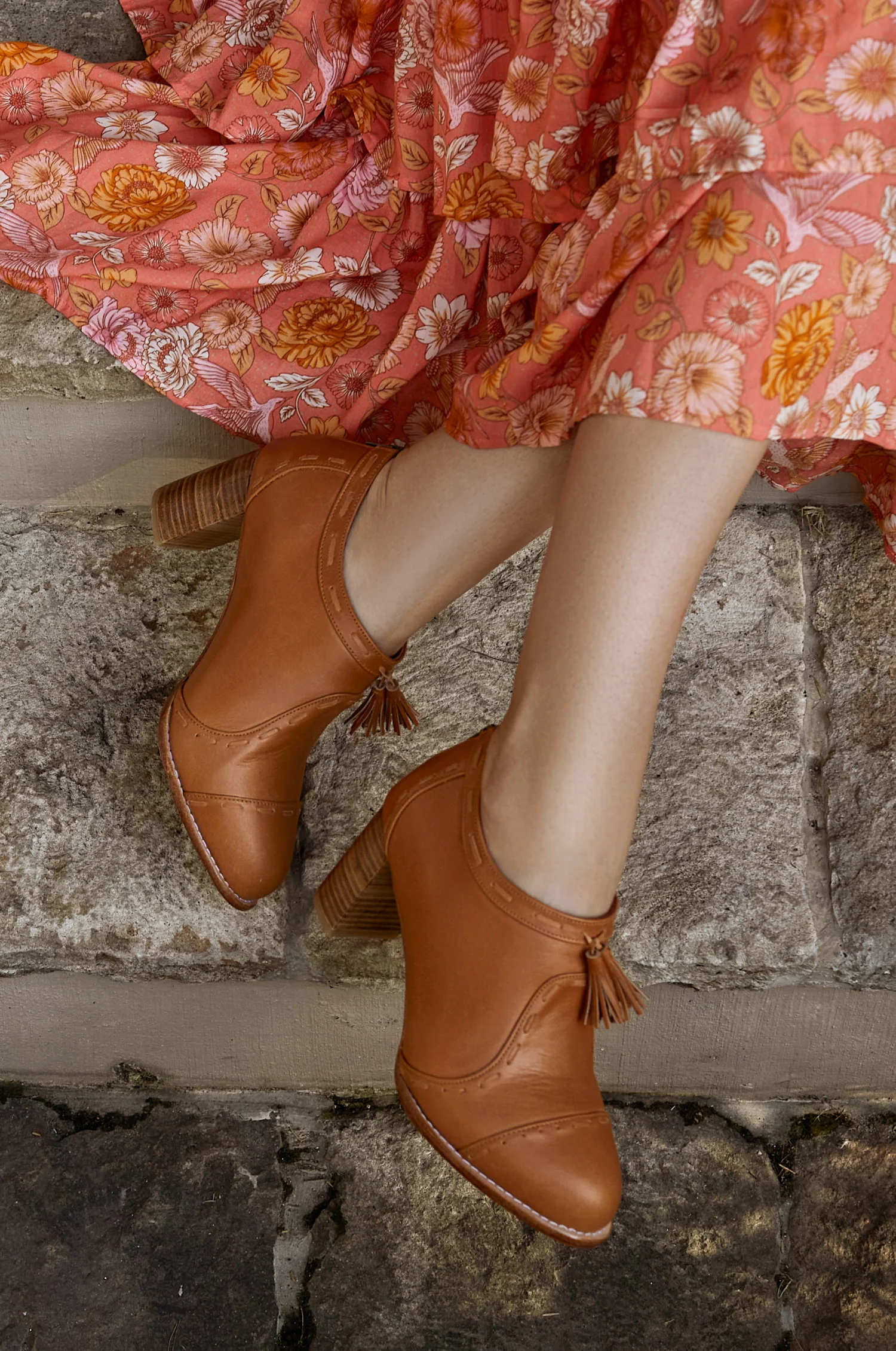 Sensational Leather Booties (Sz. 8) - Image 13