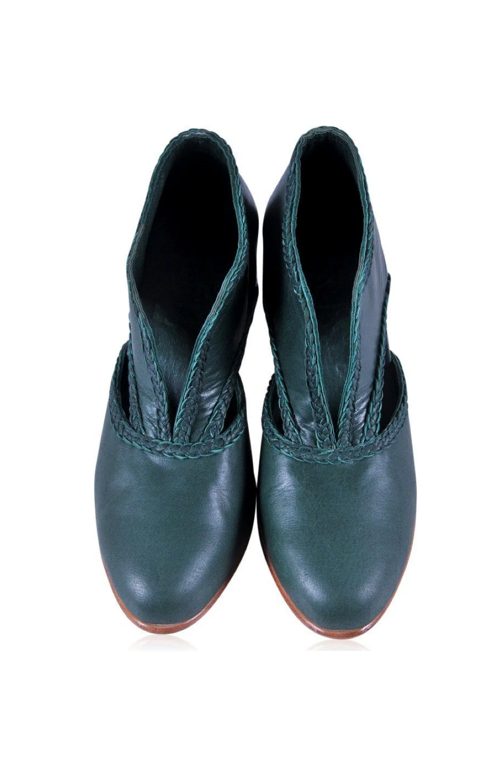 Spirit Walker Leather Heel Booties - Image 3