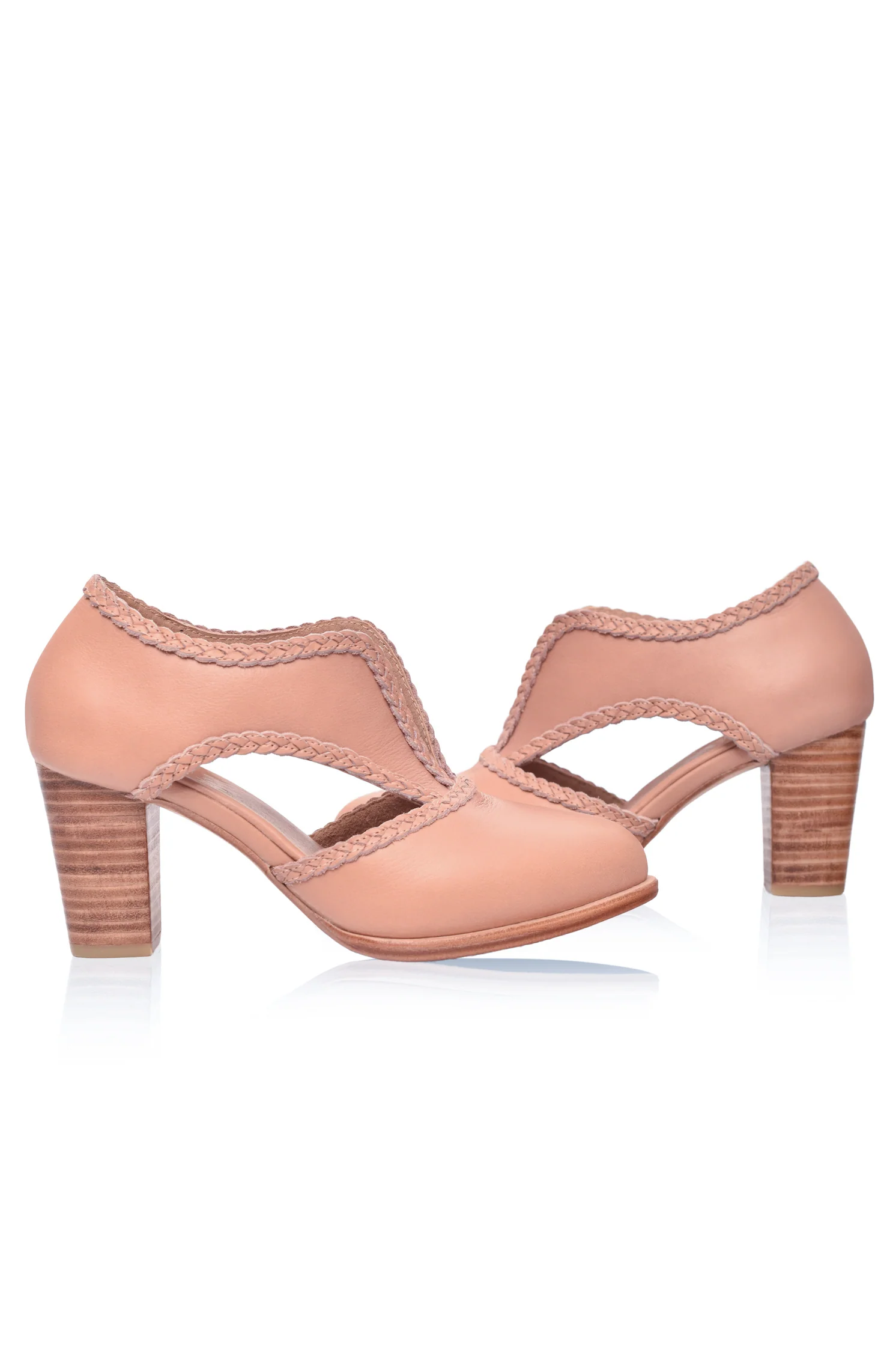 Spirit Walker Leather Heel Booties (Sz. 5-7.5) - Image 7