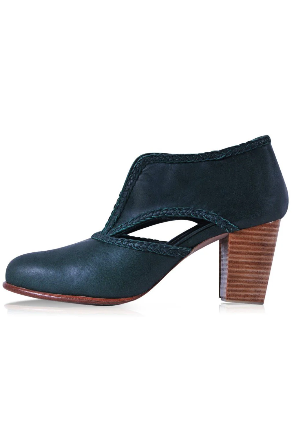 Spirit Walker Leather Heel Booties - Image 7