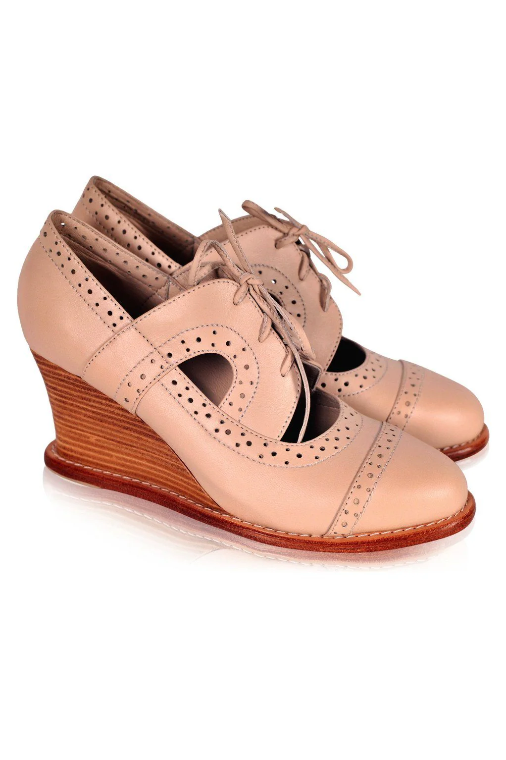 Stockholm Oxford Wedges - Image 5