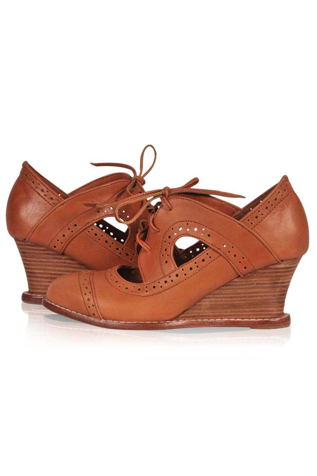 Stockholm Oxford Wedges - Image 7