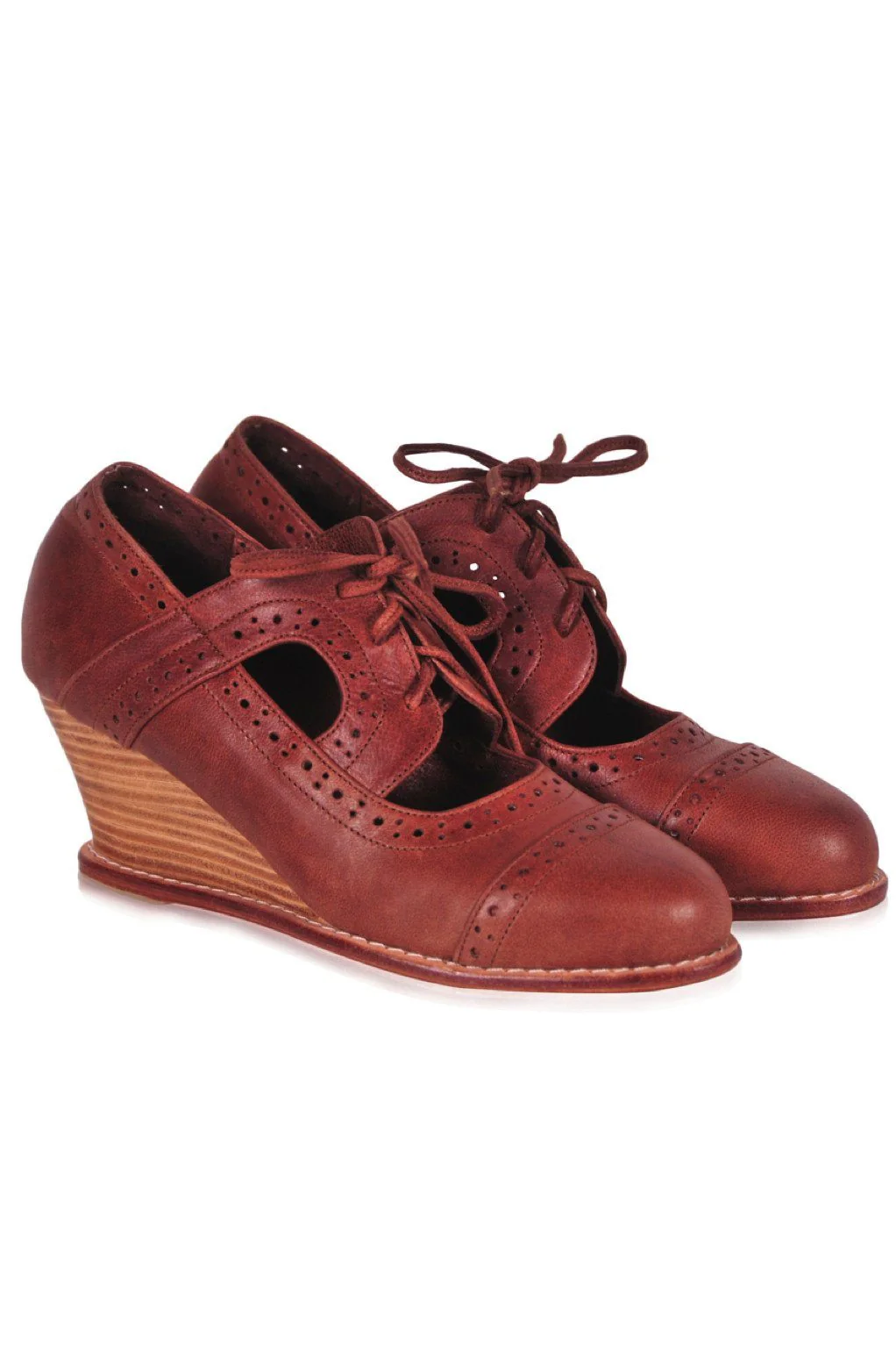 Stockholm Oxford Wedges - Image 6