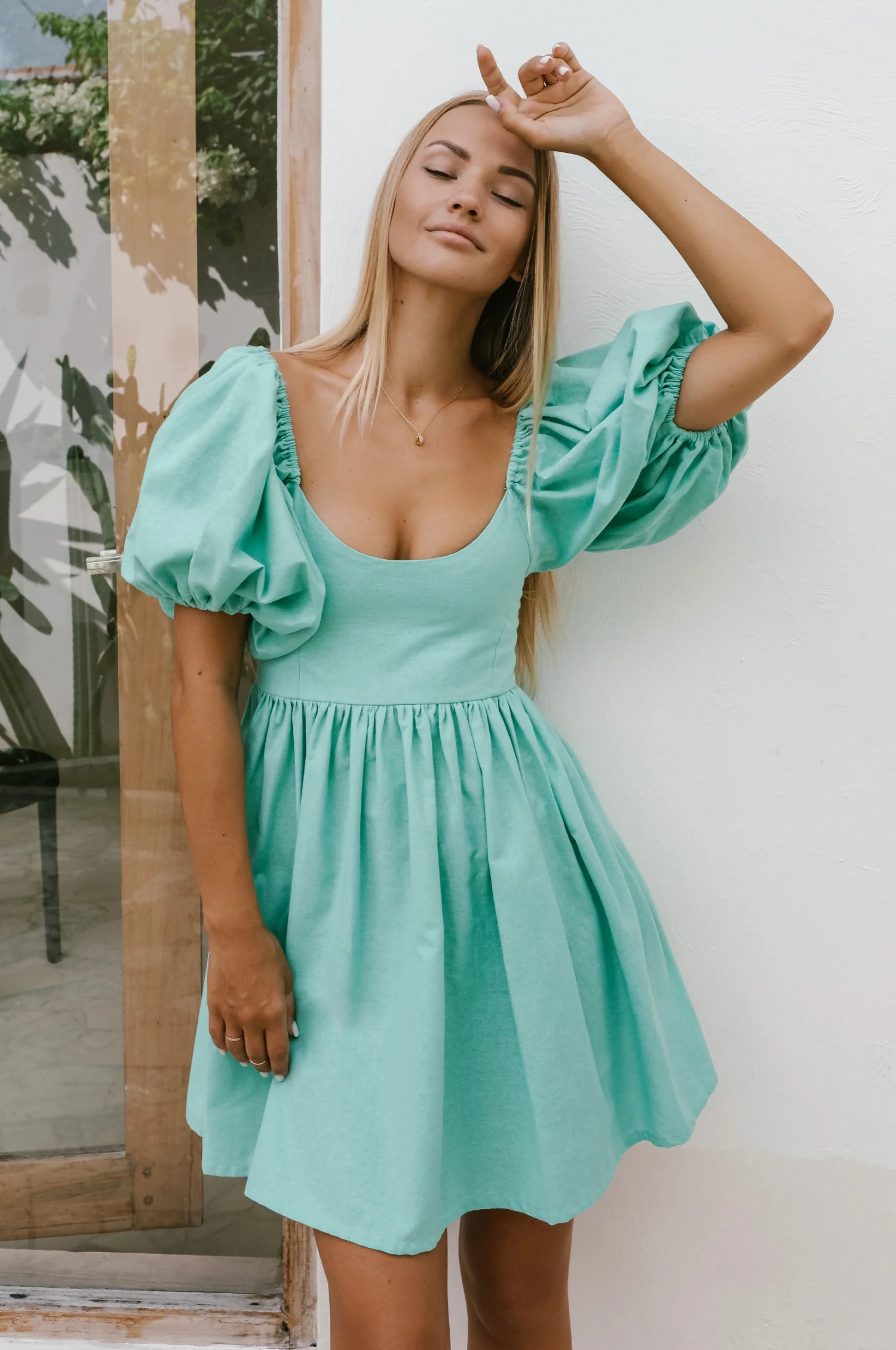 Strawberry Fields Puff Sleeve Mini (Sale) - Image 40