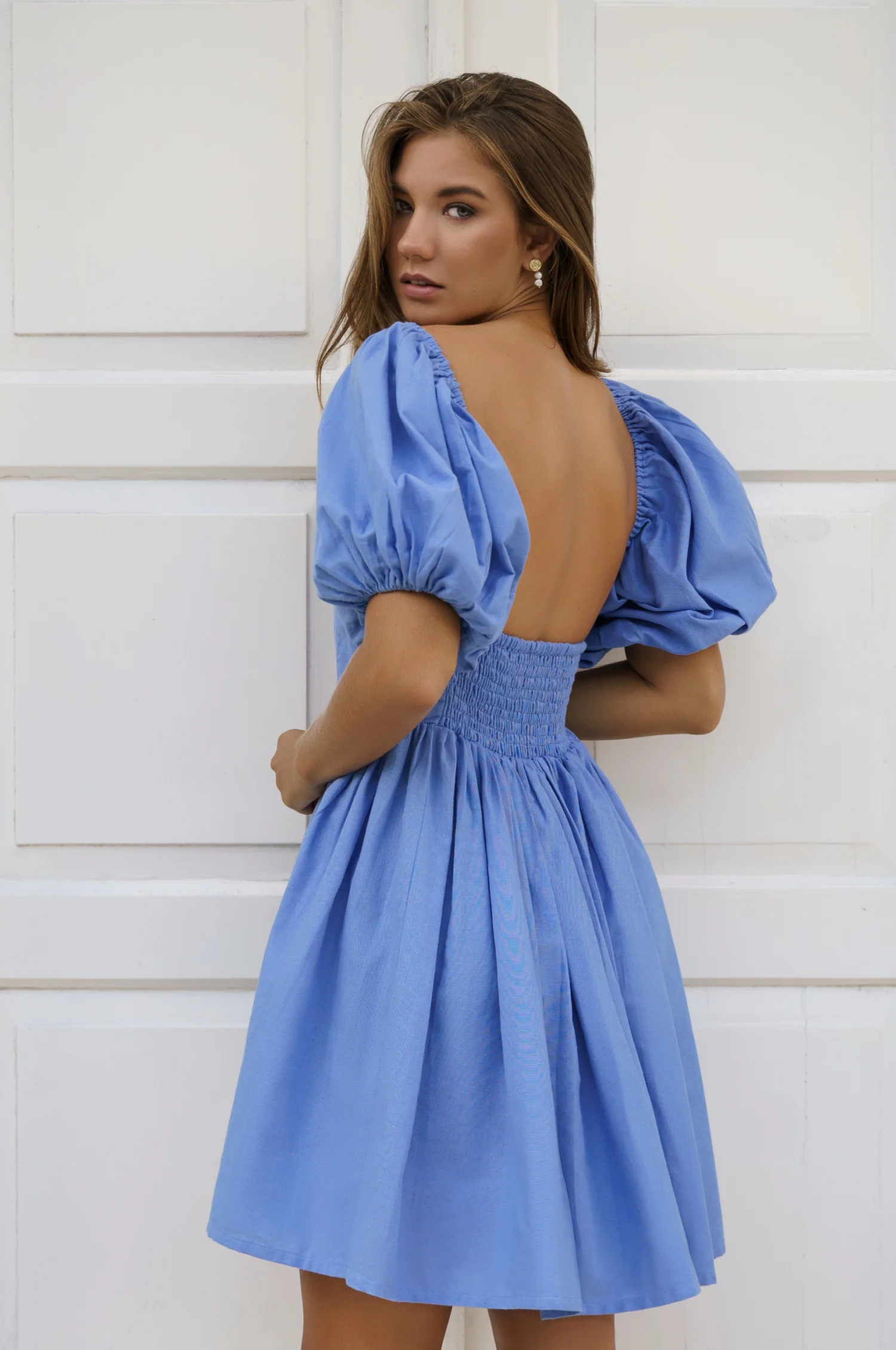 Strawberry Fields Puff Sleeve Mini (Sale) - Image 10