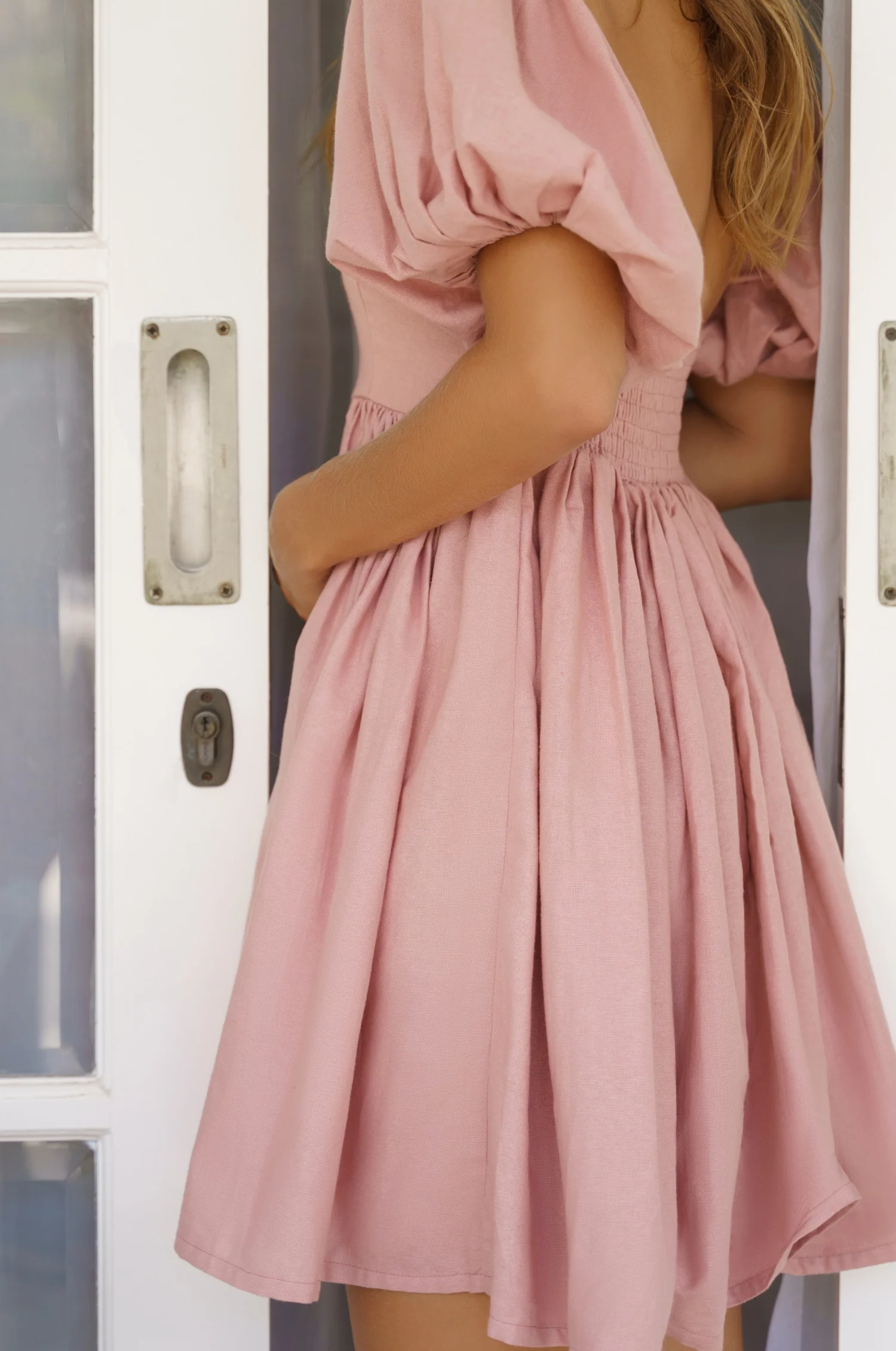 Strawberry Fields Puff Sleeve Mini (Sale) - Image 25