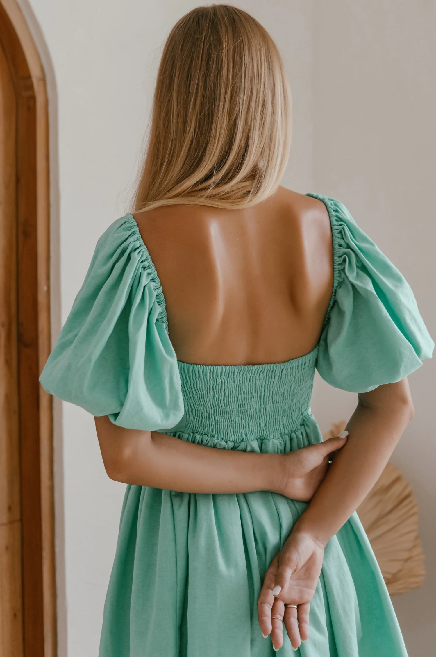 Strawberry Fields Puff Sleeve Mini (Sale) - Image 36