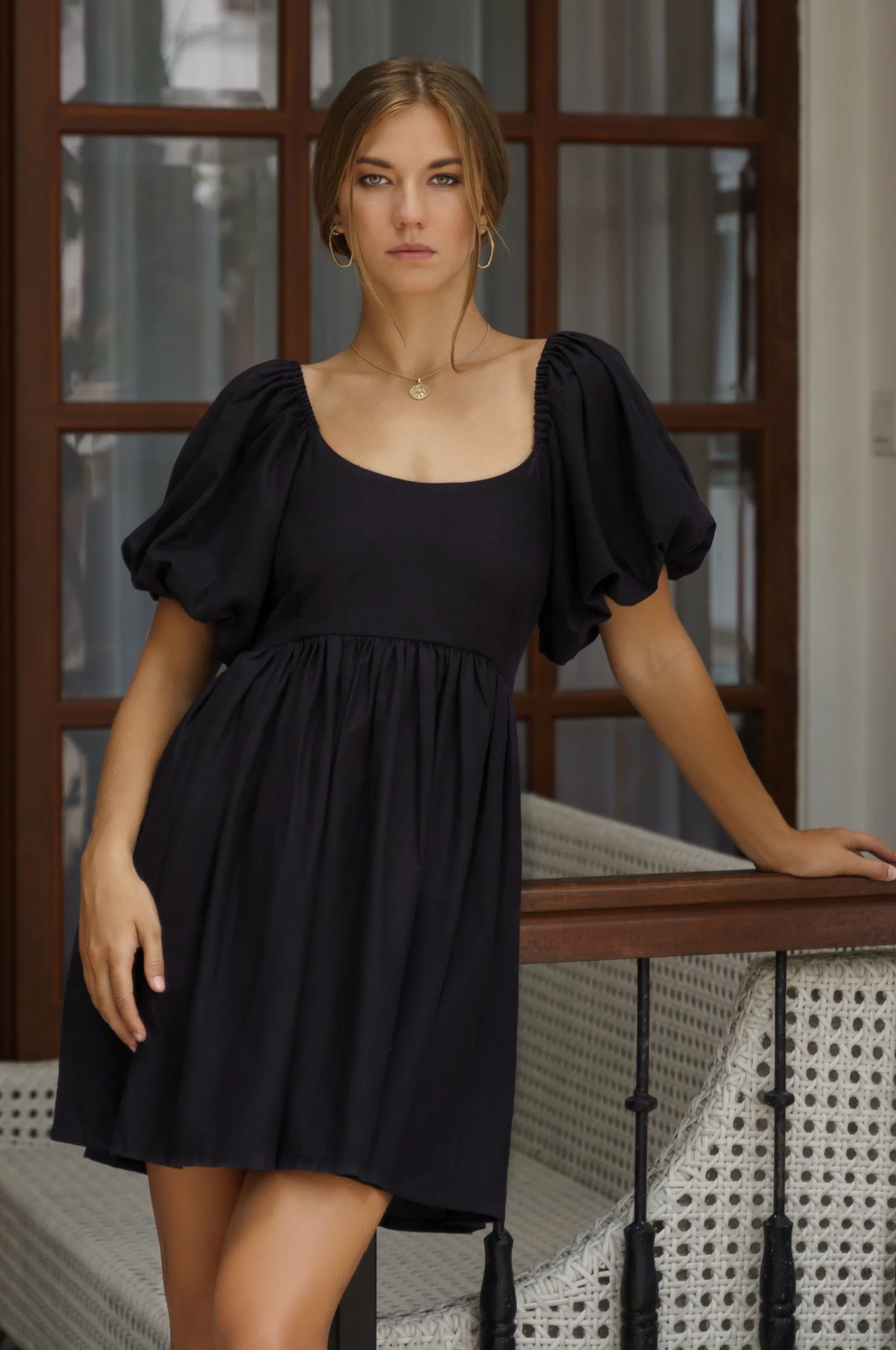 Strawberry Fields Puff Sleeve Mini (Sale) - Image 32