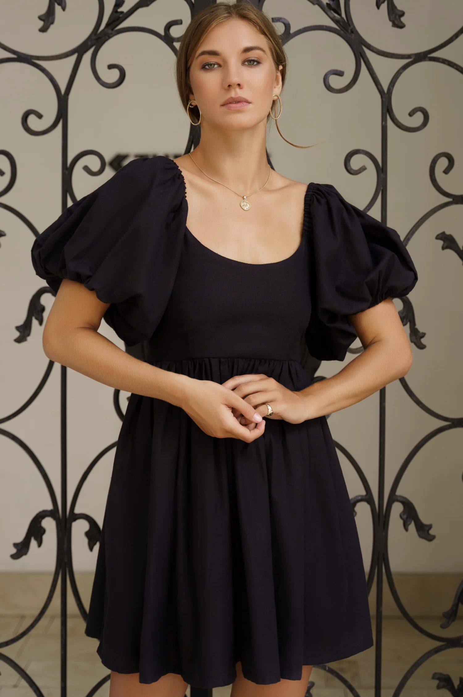 Strawberry Fields Puff Sleeve Mini (Sale) - Image 34