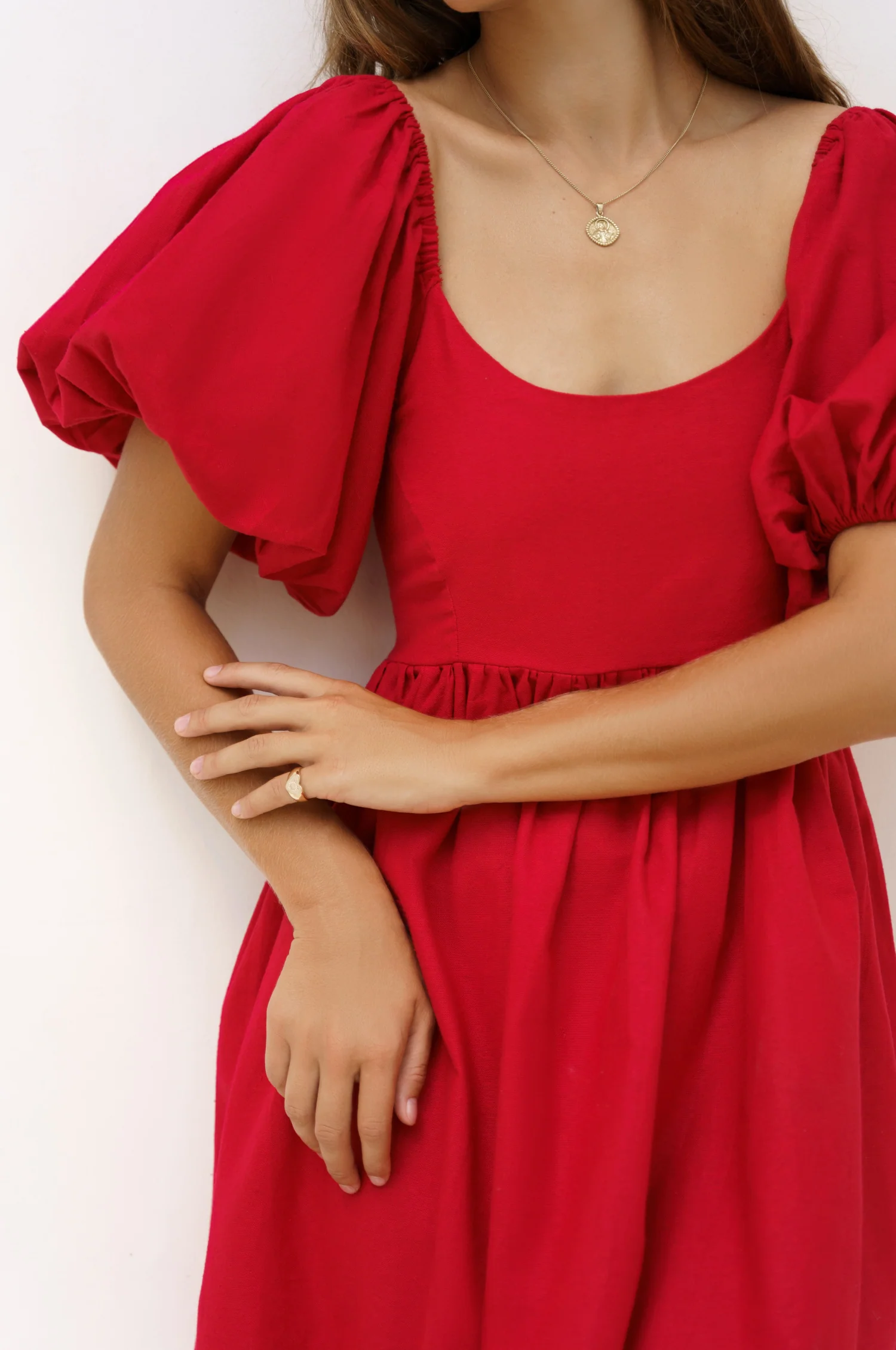 Strawberry Fields Puff Sleeve Mini (Sale) - Image 5