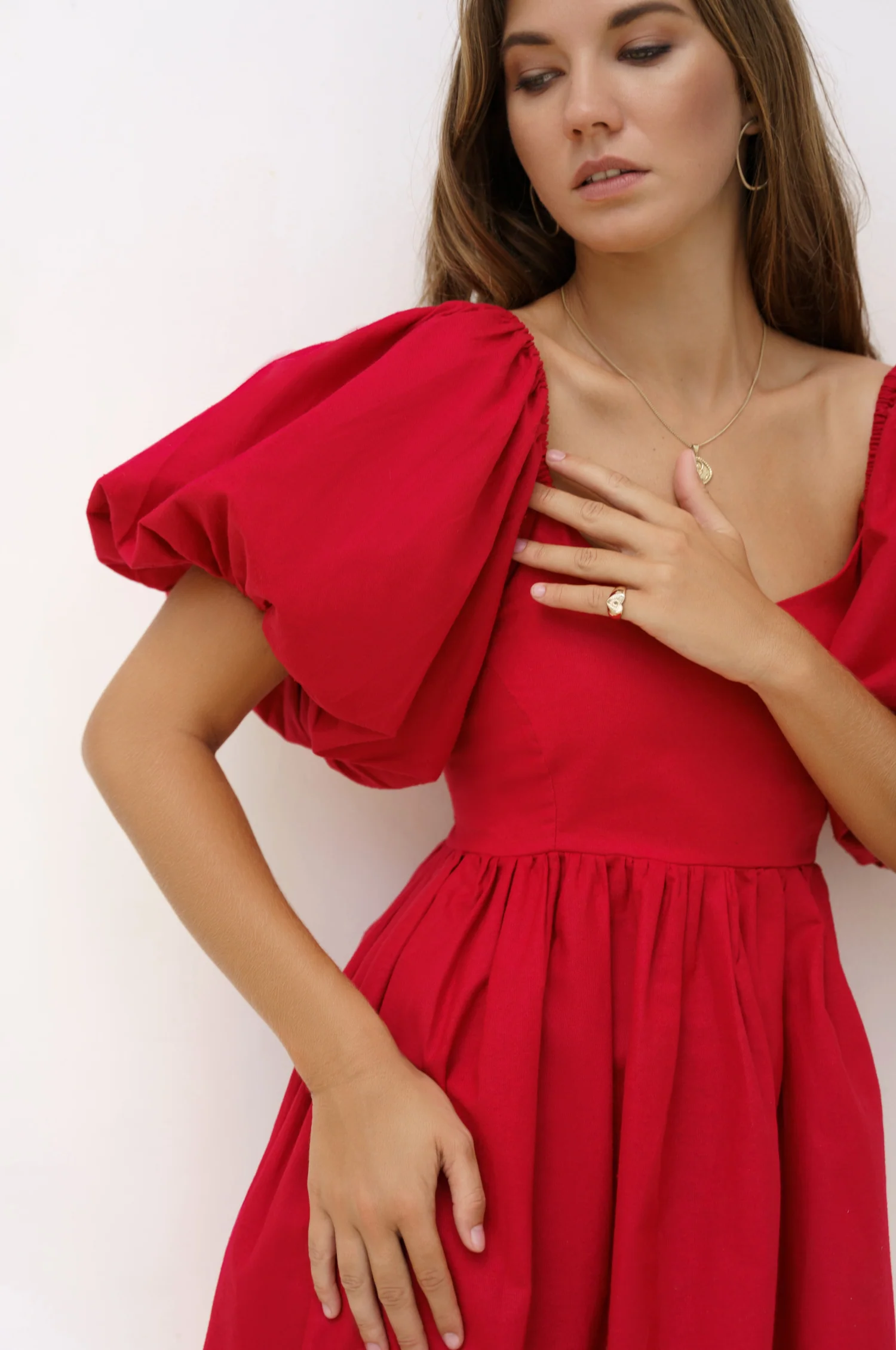 Strawberry Fields Puff Sleeve Mini (Sale) - Image 8